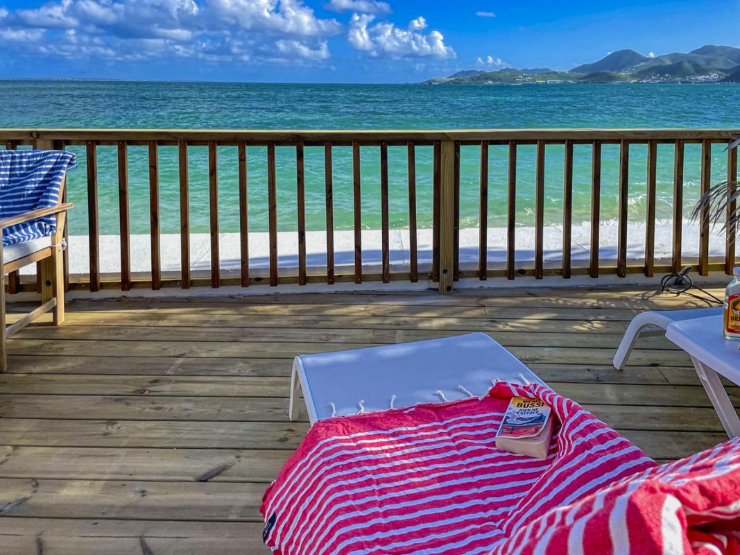 Location Cottage 2 chambres Baie Nettlé Saint Martin-patio-22